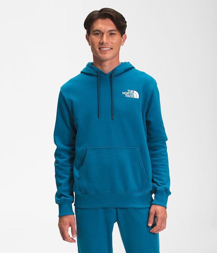 Sudadera Con Capucha The North Face Hombre New Manga Hit Azules - Peru 31560ZAHS